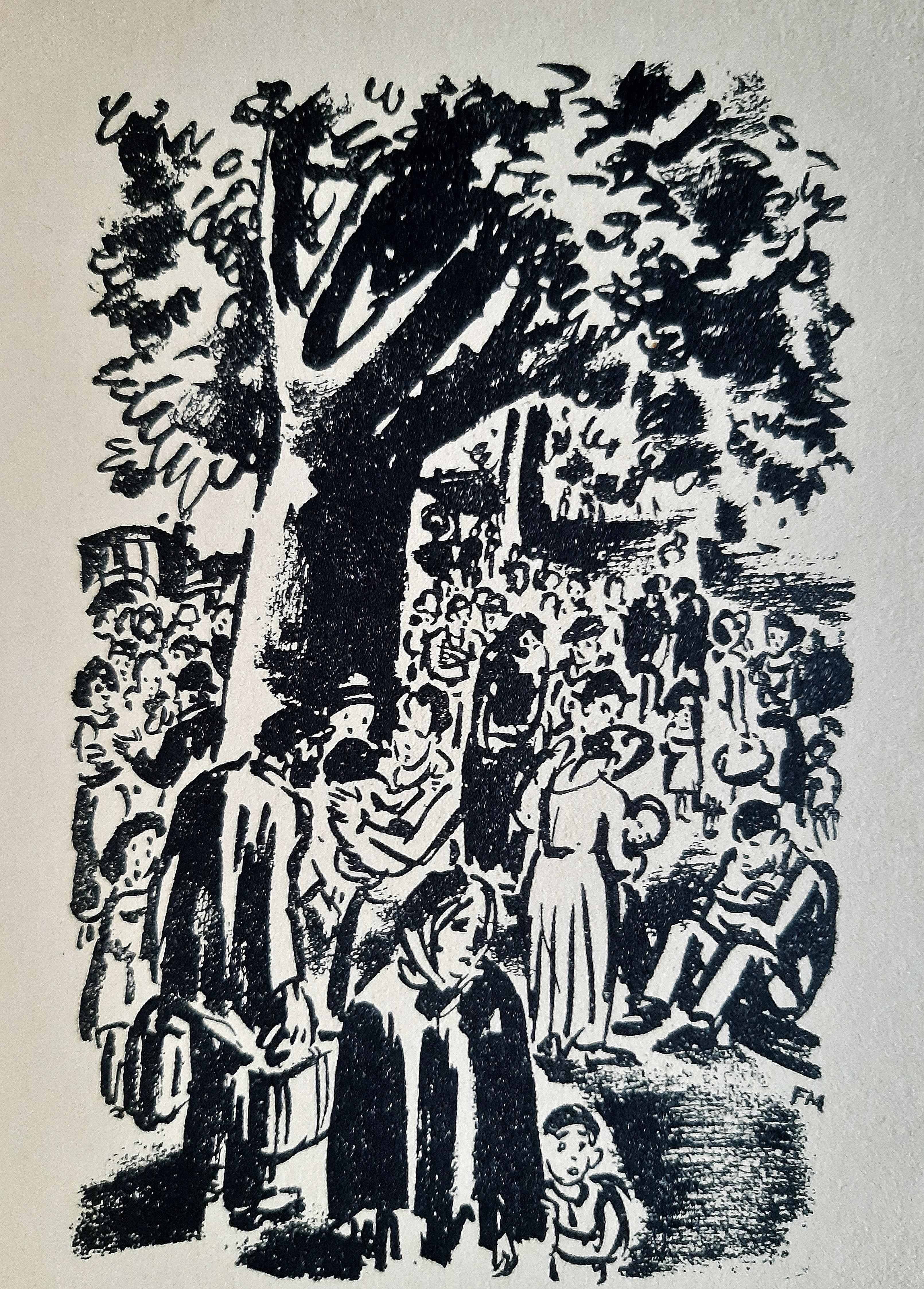 Les Réfugiés - Rare Book illustrated by André Masson - 1942 For Sale 5