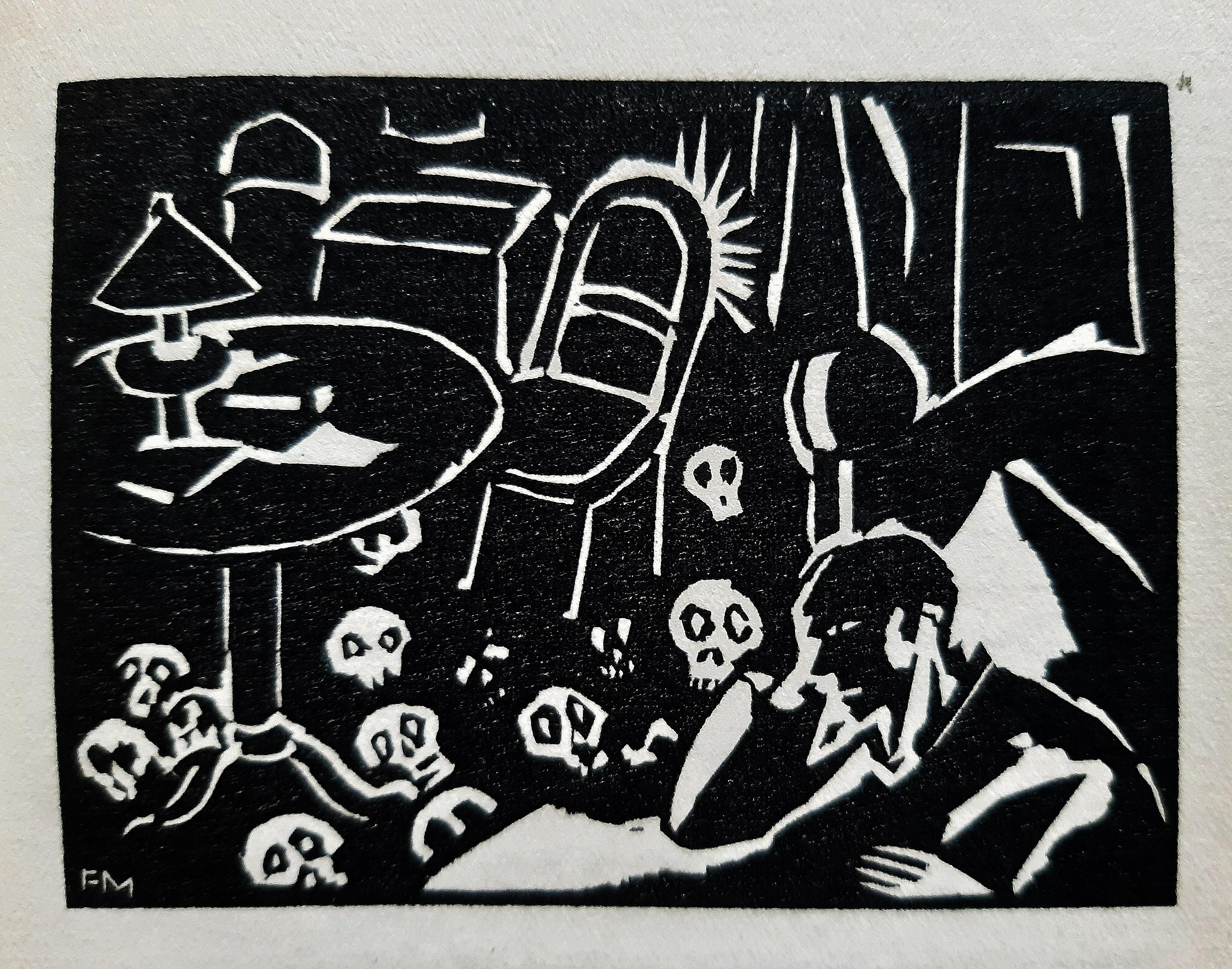 Le Bien Commun - Rare Book Illustrated by Frans Masereel - 1919 3