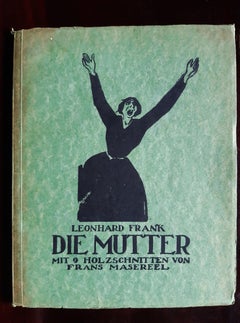 Antique Die Mutter - Rare Book Illustrated by Frans Masereel - 1919