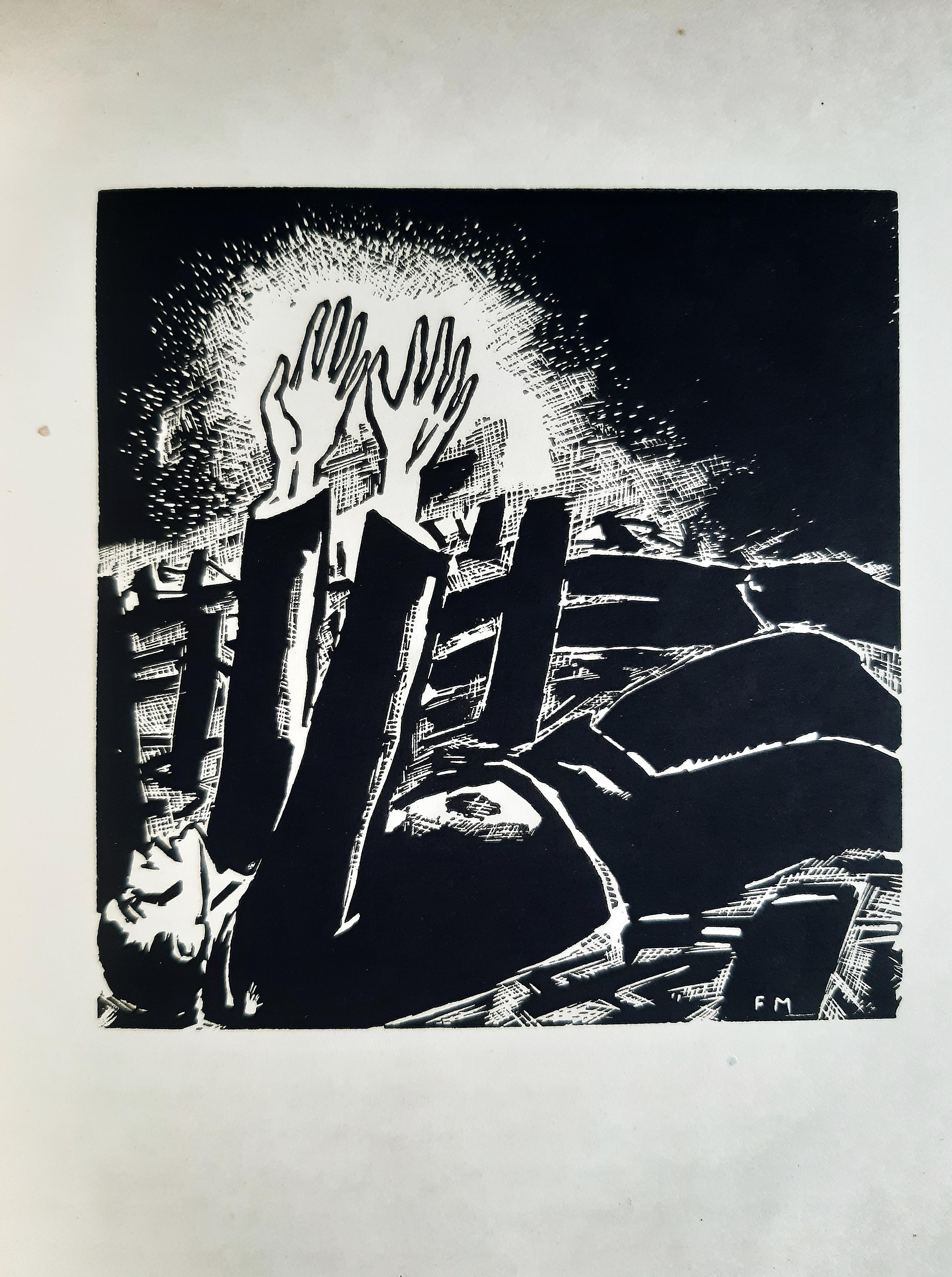 Livre rare « Die Mutter » illustré par Frans Masereel - 1919 en vente 6