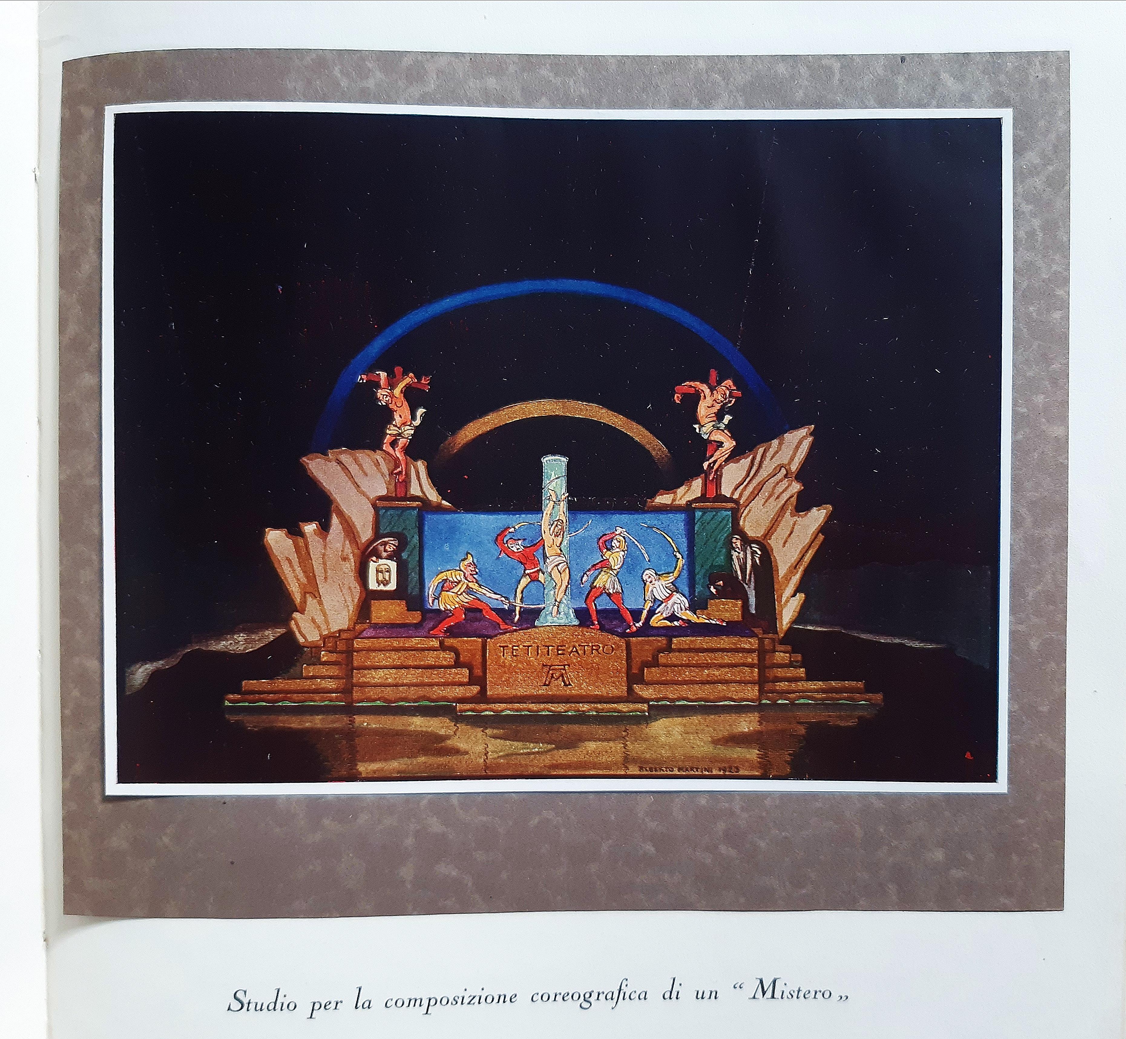 Il Tetiteatro - Livre rare illustré par Alberto Martini - 1924