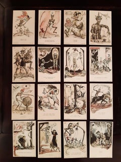 La Danza Macabra - Rare Book Illustrated by Alberto Martini - 1915