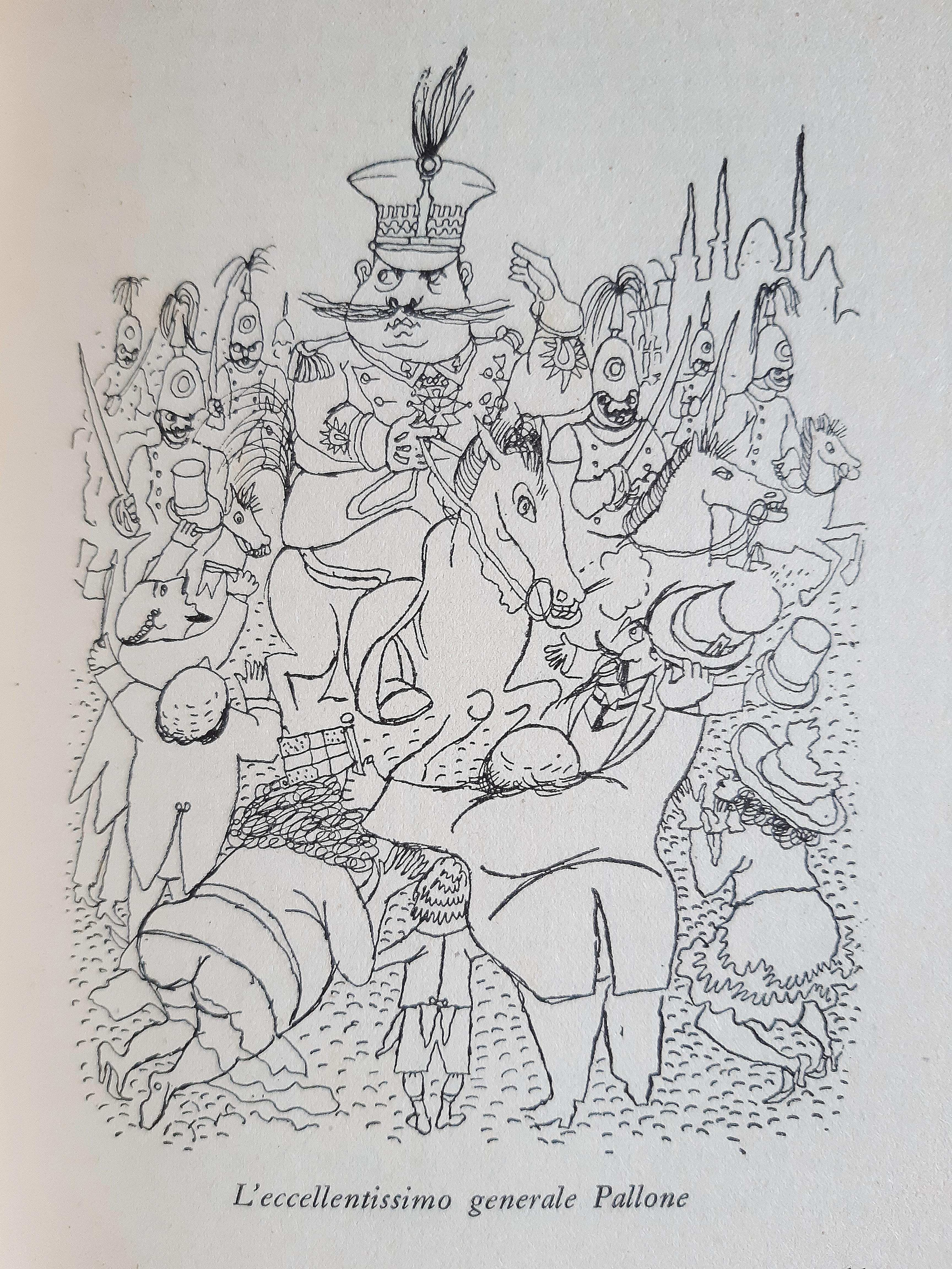 La Coda di Paglia - Rare Book illustrated by Mino Maccari - 1949 For Sale 1