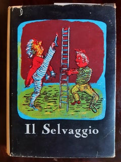 Il Selvaggio - Libro Raro Ilustrado por Mino Maccari - 1955