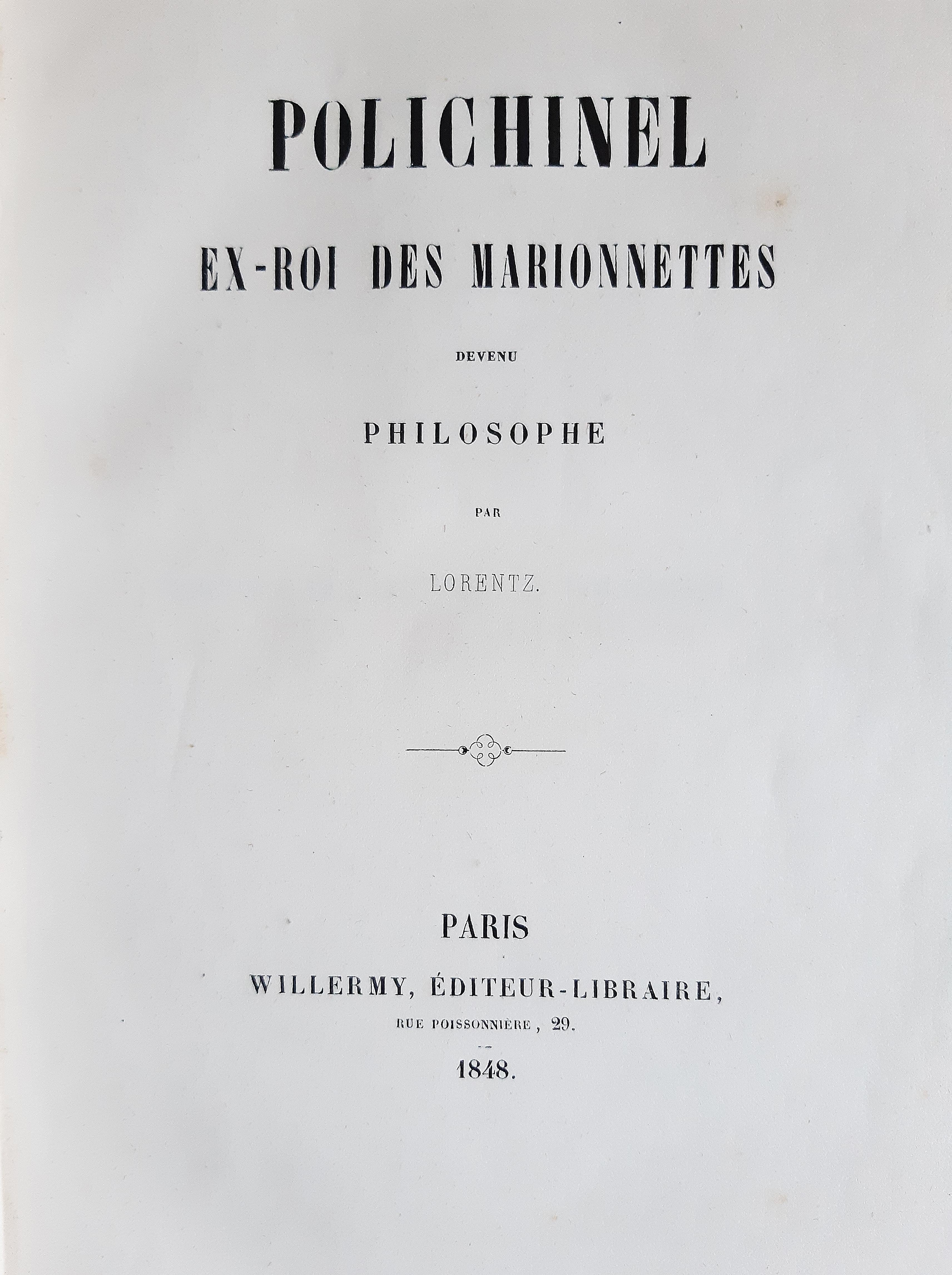 Polichinel Ex-Roi - Rare Book Illustrated by A.-J. Lorentz - 1848 - Modern Print by Alcide-Joseph Lorentz