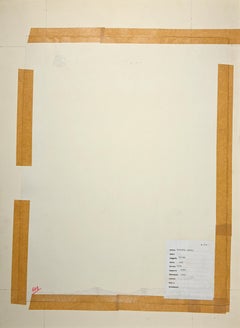 Nude Figures - China Ink drawing by Sergio Barletta - 1958