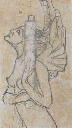 Dance Dancer - Original-Bleistiftzeichnung - 1920