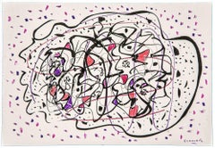 Composizione astratta -  Disegno di Maurizio Gracceva - 2010