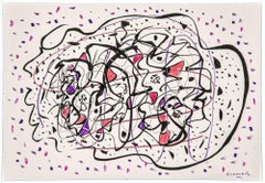 Abstract Composition -  Drawing by Maurizio Gracceva - 2010