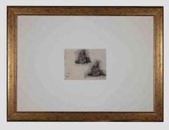 Turkish Man - Original Pencil Drawing - 1970s