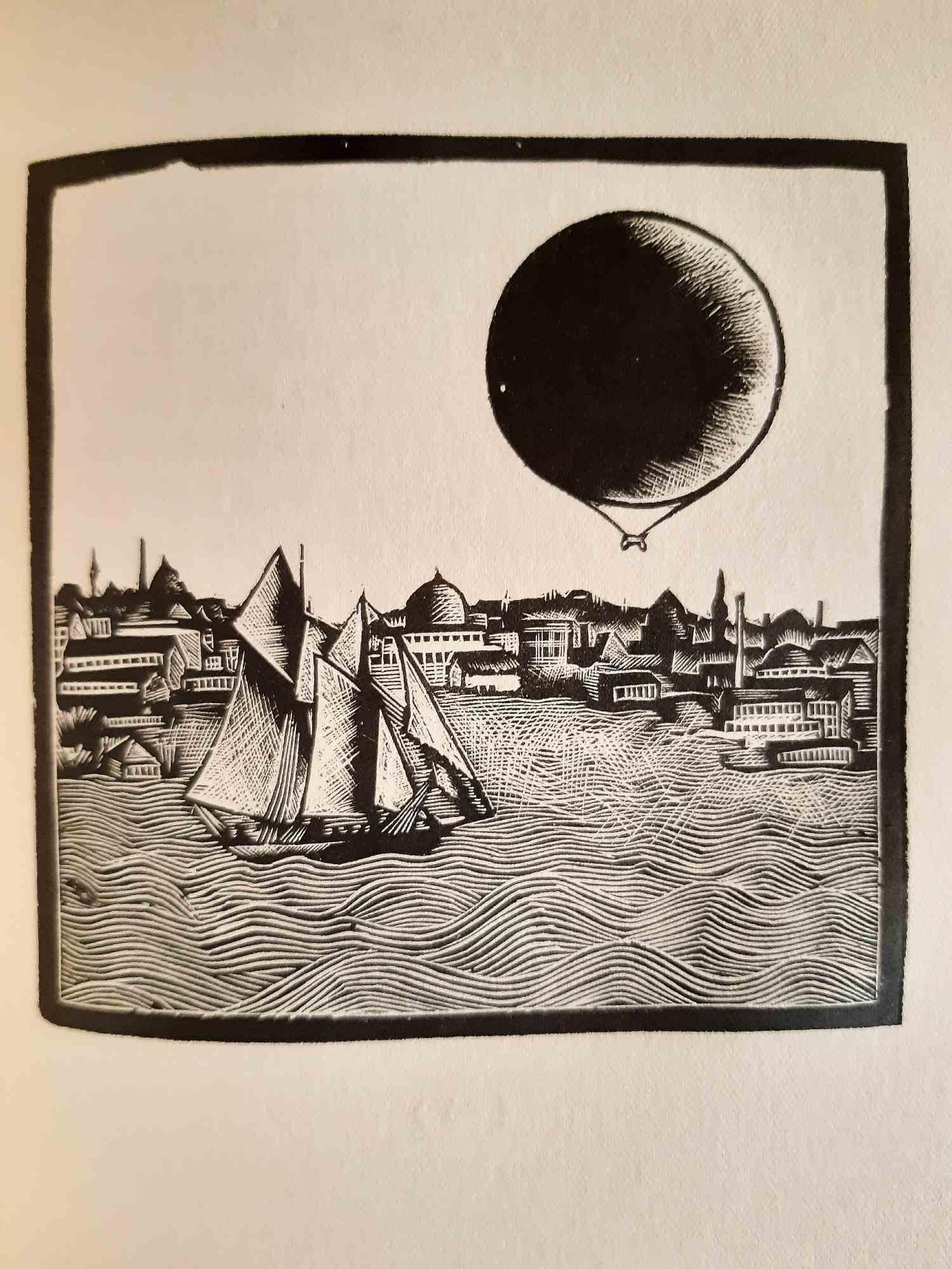 Münchhausen -  Seltenes Buch, illustriert von Karl Rössing - 1920 im Angebot 4