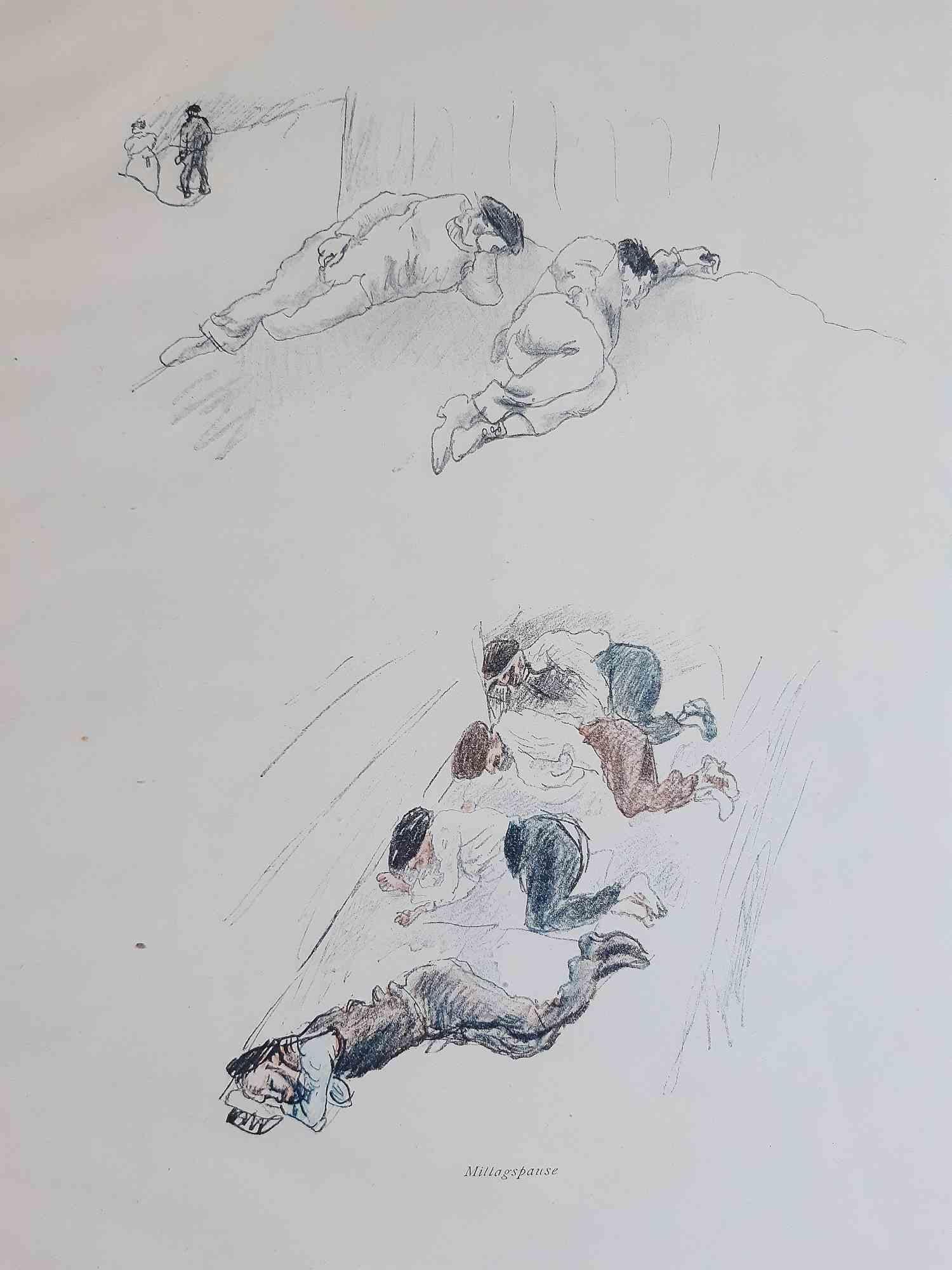 Ein Sommer - Original Rare Book Illustrated by Jules Pascin - 1920
