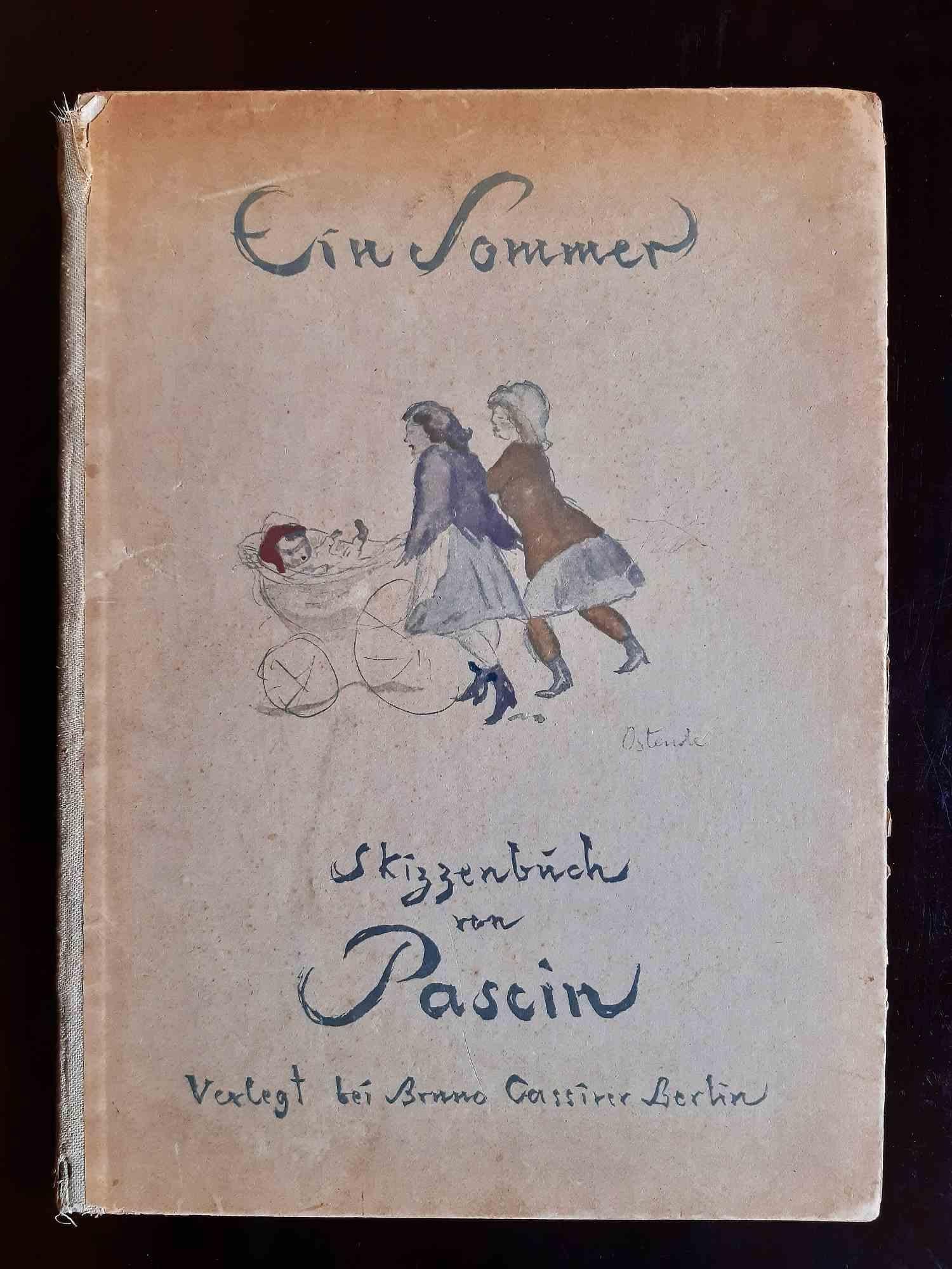 Ein Sommer - Original Rare Book Illustrated by Jules Pascin - 1920 For Sale 4