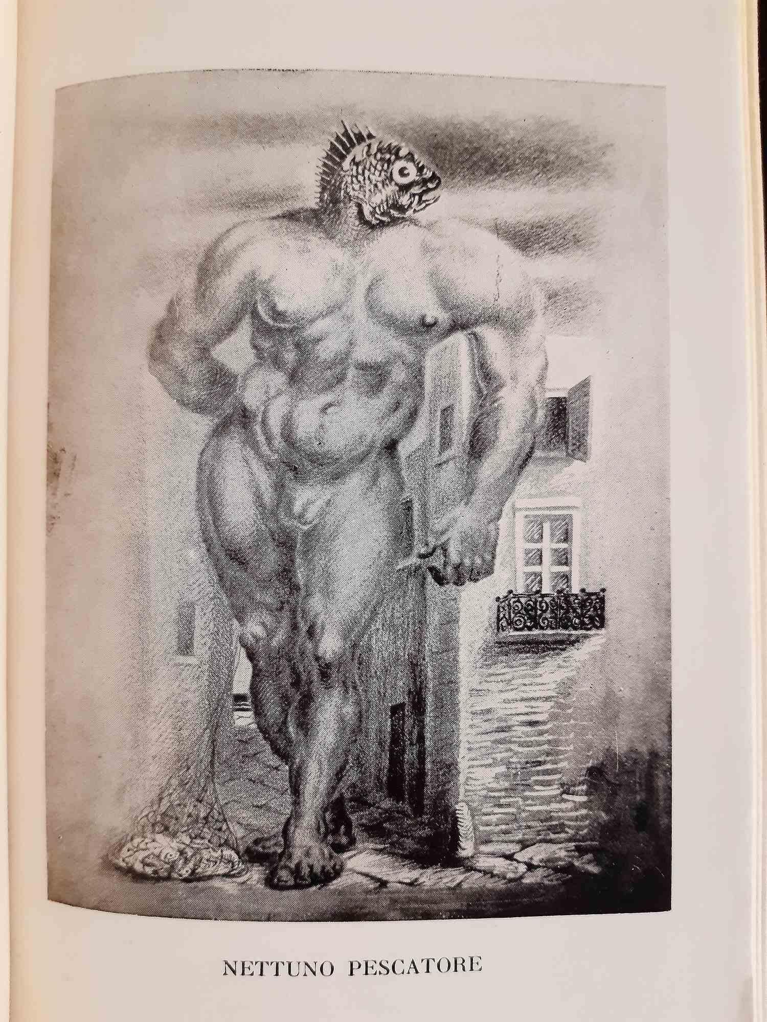 Casa la Vita - Livre original rare illustré par Alberto Savinio - 1943 en vente 2