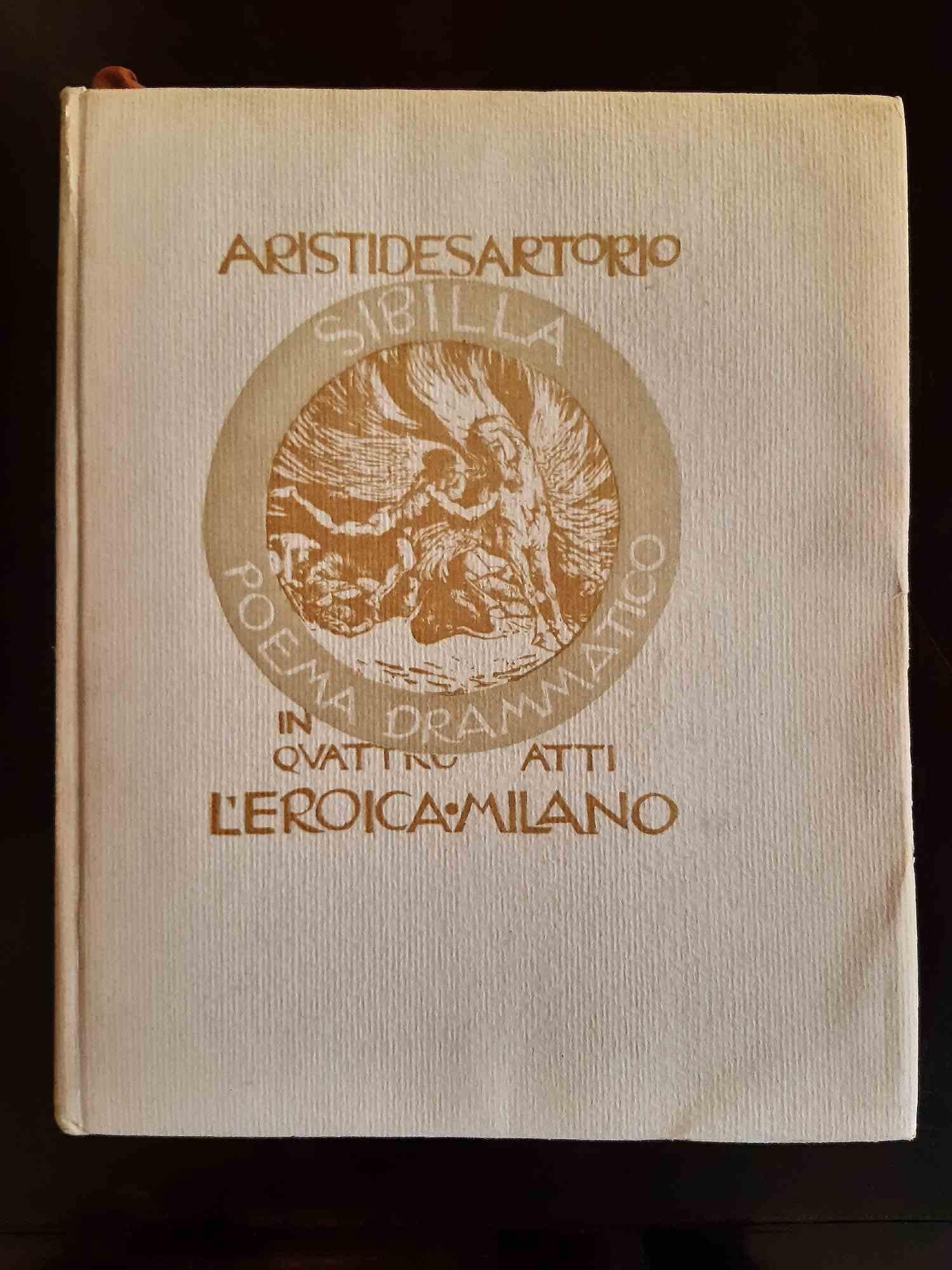 Sibilla - Libro raro originale illustrato da Giulio Aristide Sartorio - 1922 in vendita 6