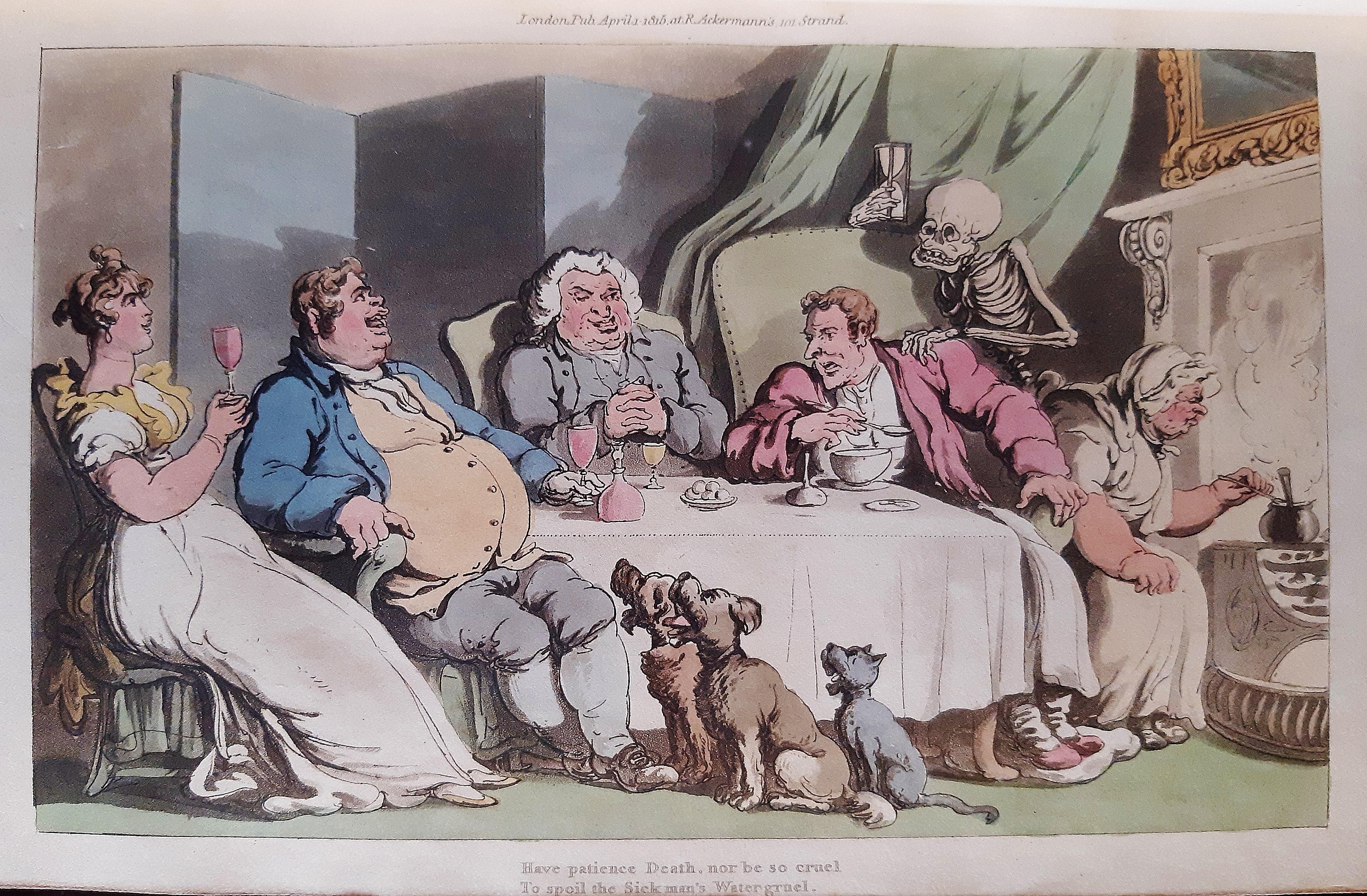 The English Dance of Death - The Dance of Life by Thomas Rowlandson - 1810s For Sale 8