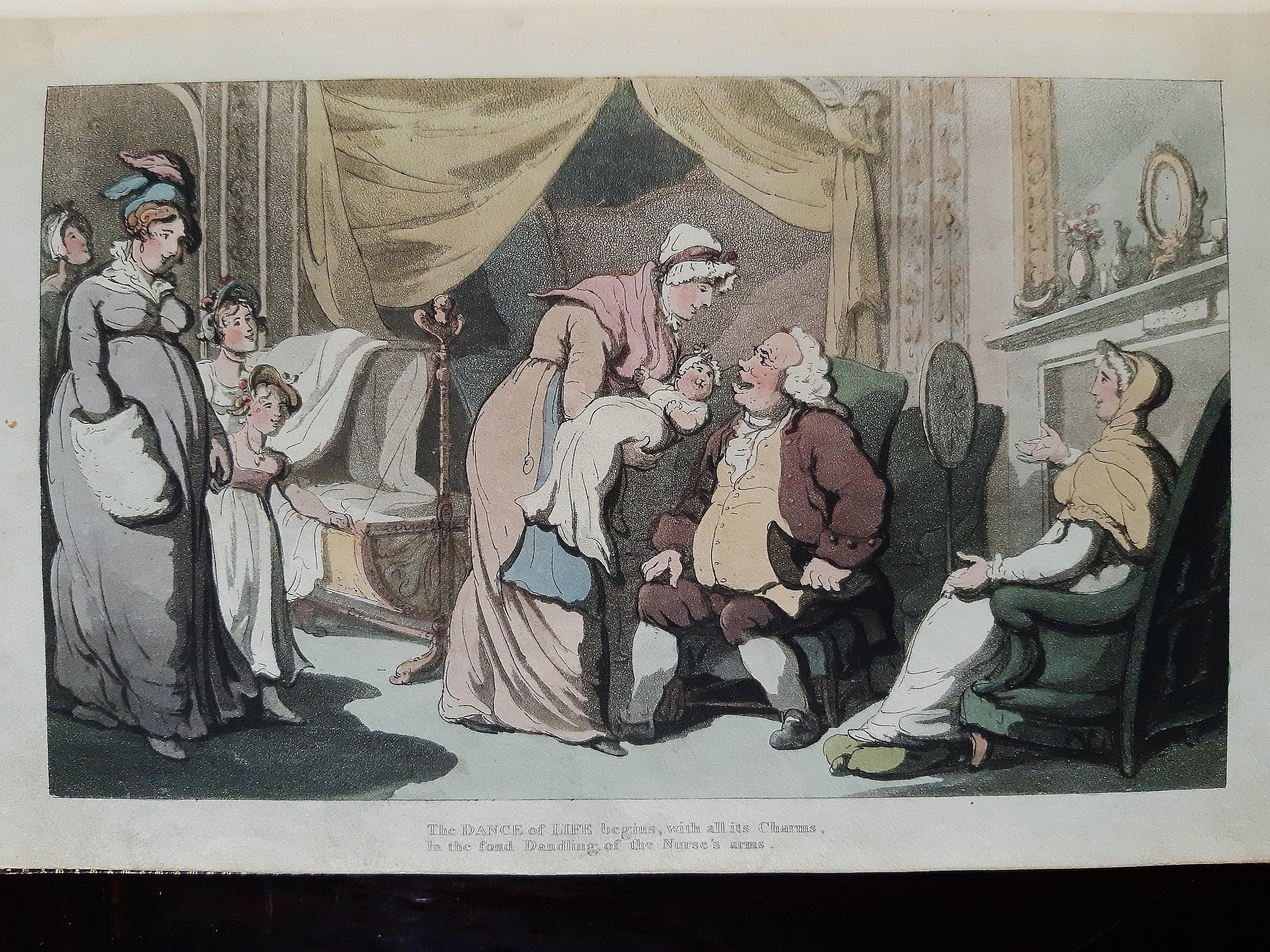 The English Dance of Death - The Dance of Life by Thomas Rowlandson - 1810s For Sale 13