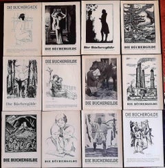 Vintage Buchergilde 1932 - Modern Rare Book illustrated by Various Authors - 1932