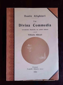 La Divina Commedia, Inferno – Seltenes Buch, illustriert von verschiedenen Autoren – 1902