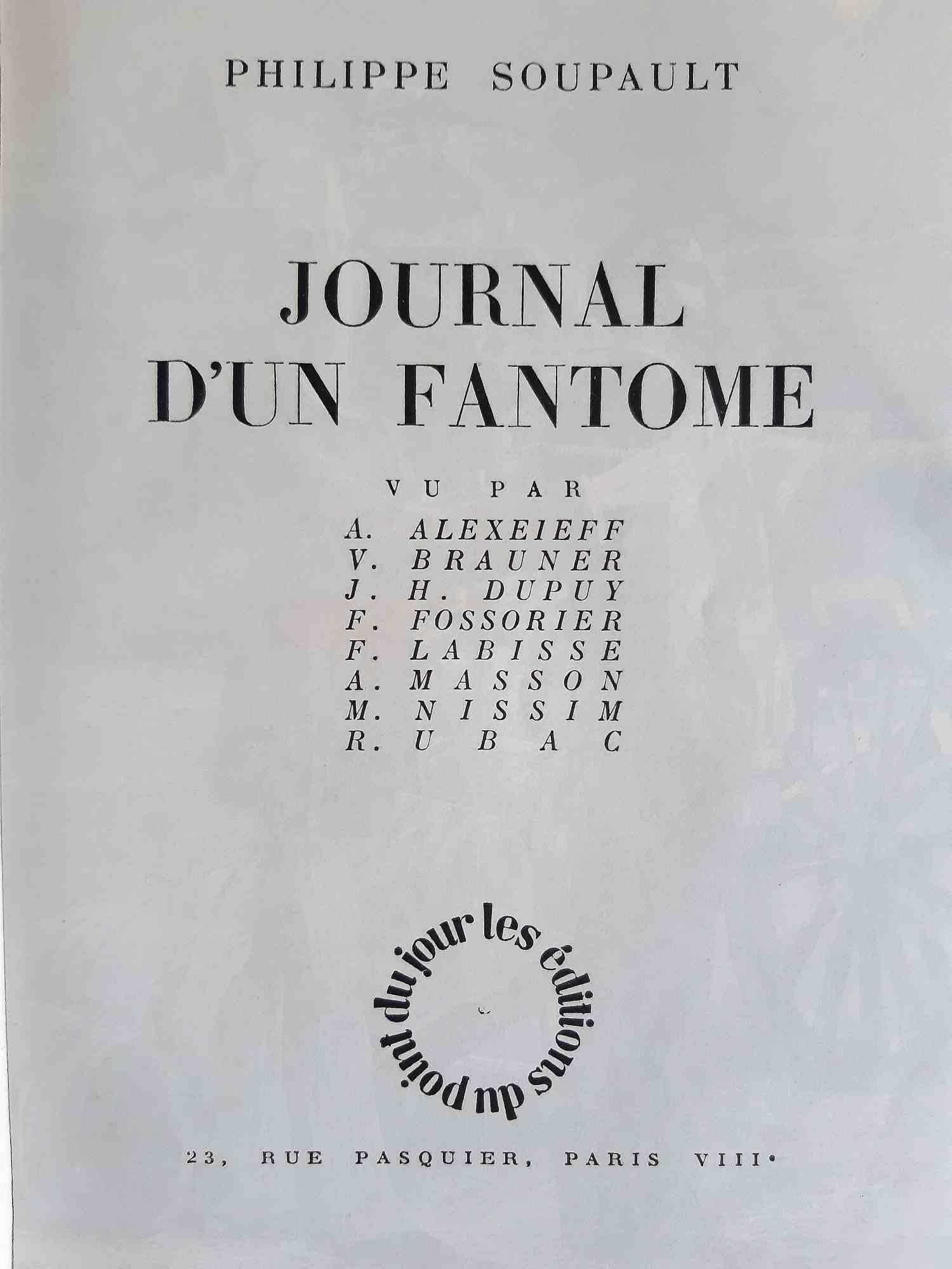 Journal d’un Fantome - Rare Book Illustrated by Various Artists - 1946 For Sale 2