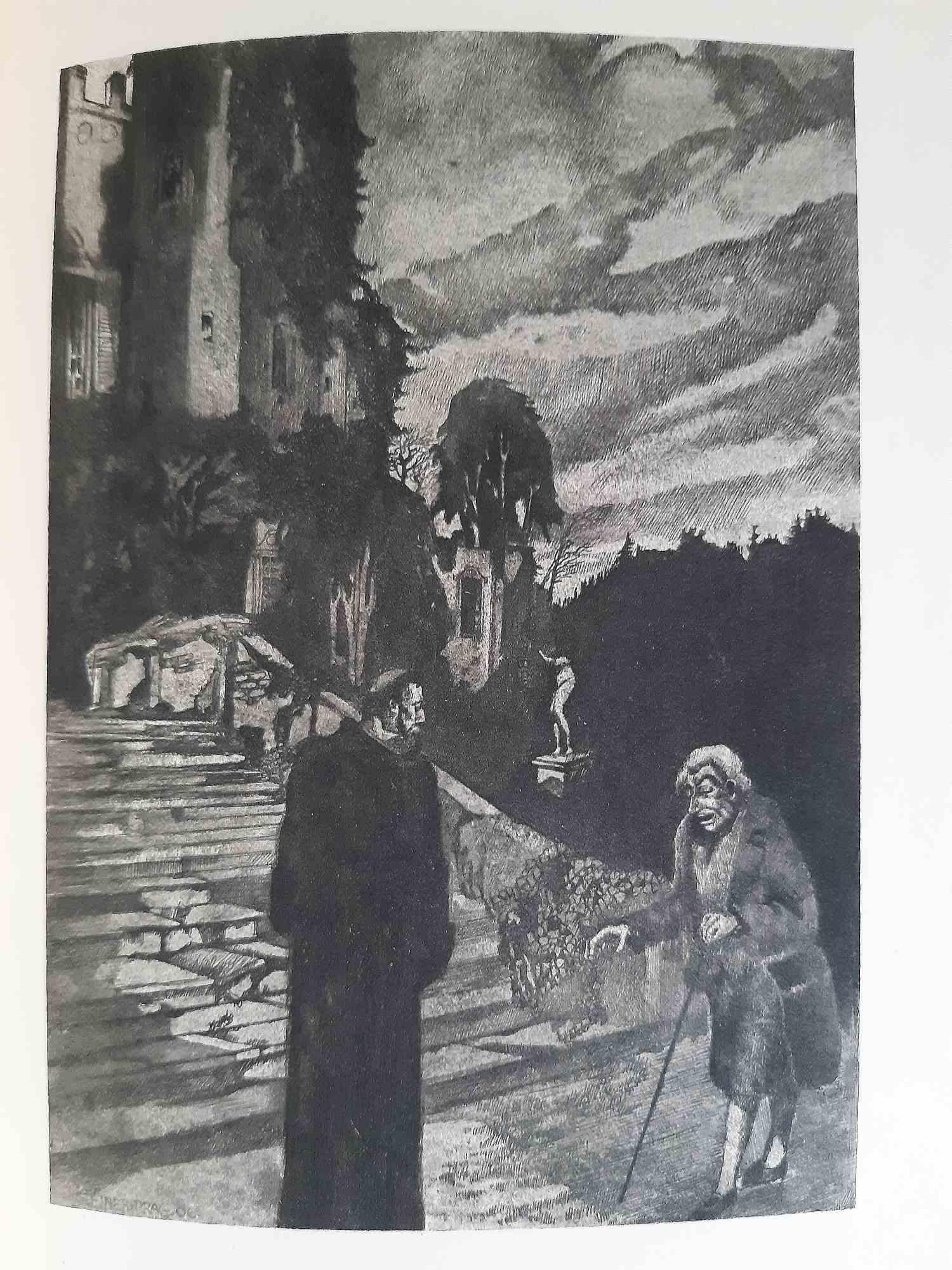 Die Elixiere des Teufels – seltenes Buch, illustriert von Hugo Steiner-Prag – 1907 im Angebot 6