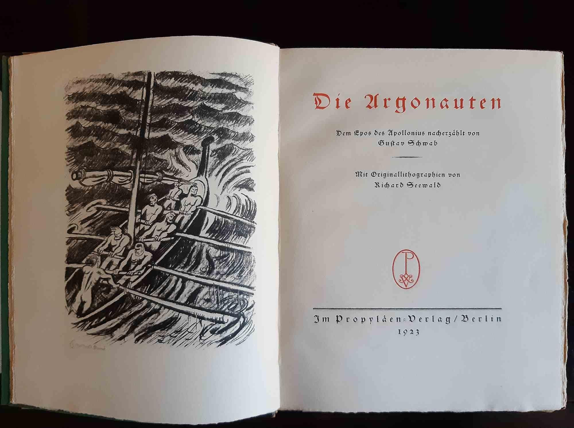 Die Argonauten - Original Rare Book Illustrated by Richard Seewald - 1923 2