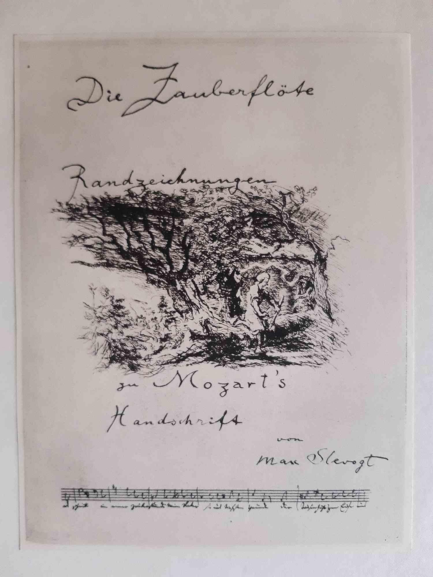 Die Zauberflote - Libro Raro Original Ilustrado por Max Slevogt - 1924