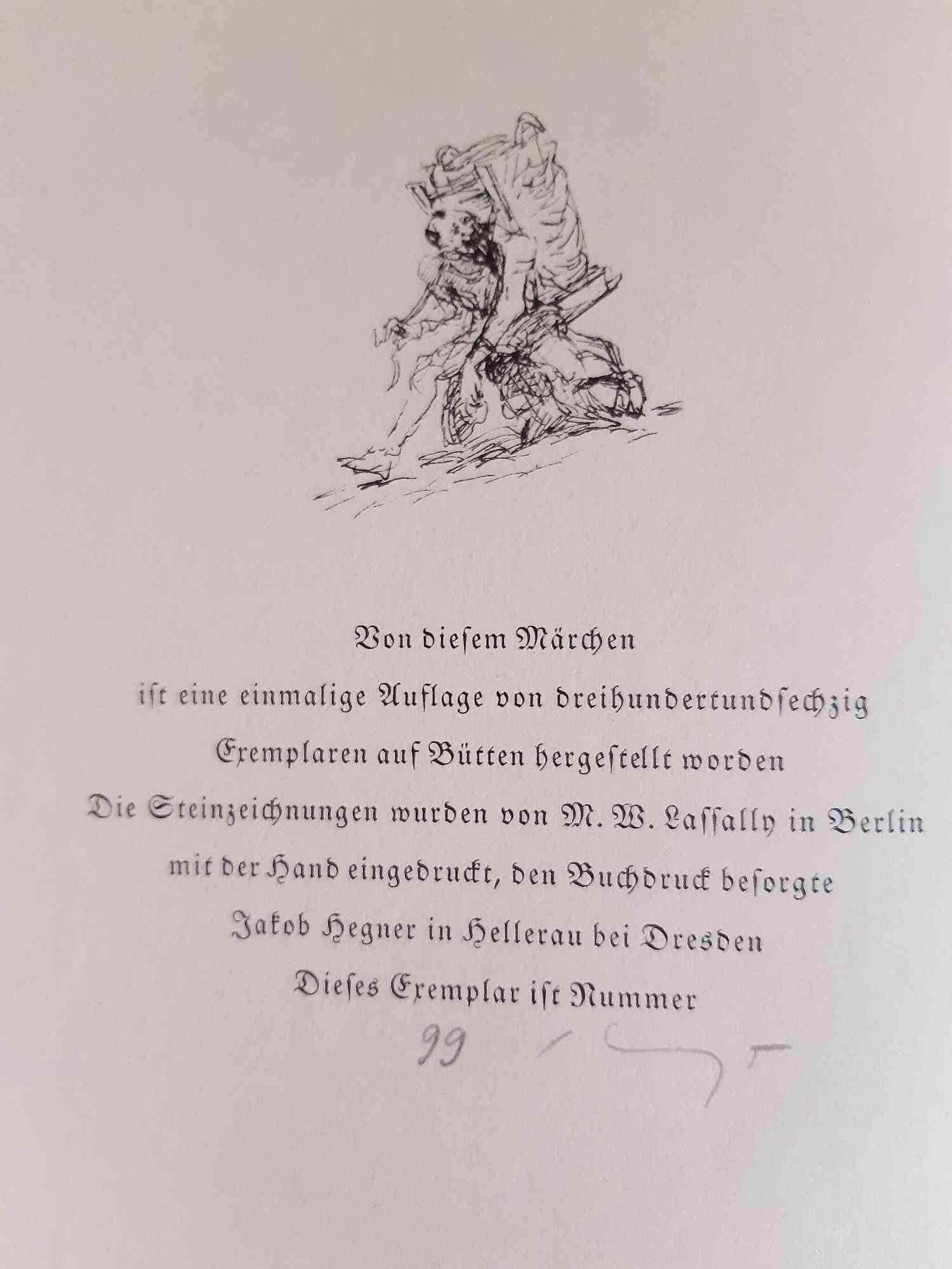 Die Tapferen Zehntausend - Original Rare Book Illustrated by Max Slevogt - 1923 For Sale 1