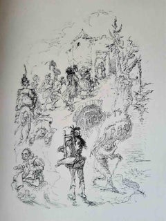 Die Tapferen Zehntausend - Libro raro originale illustrato da Max Slevogt - 1923