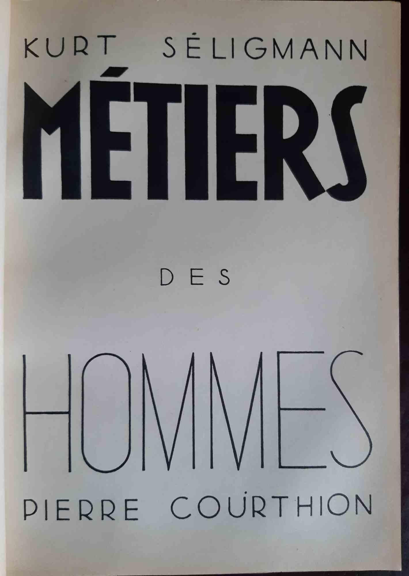 Métiers des Hommes - Rare Book Illustrated by Kurt Seligmann - 1936 For Sale 2