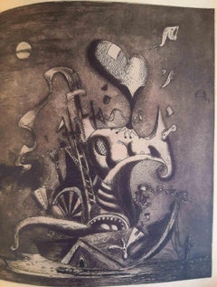 Métiers des Hommes - Rare Book Illustrated by Kurt Seligmann - 1936