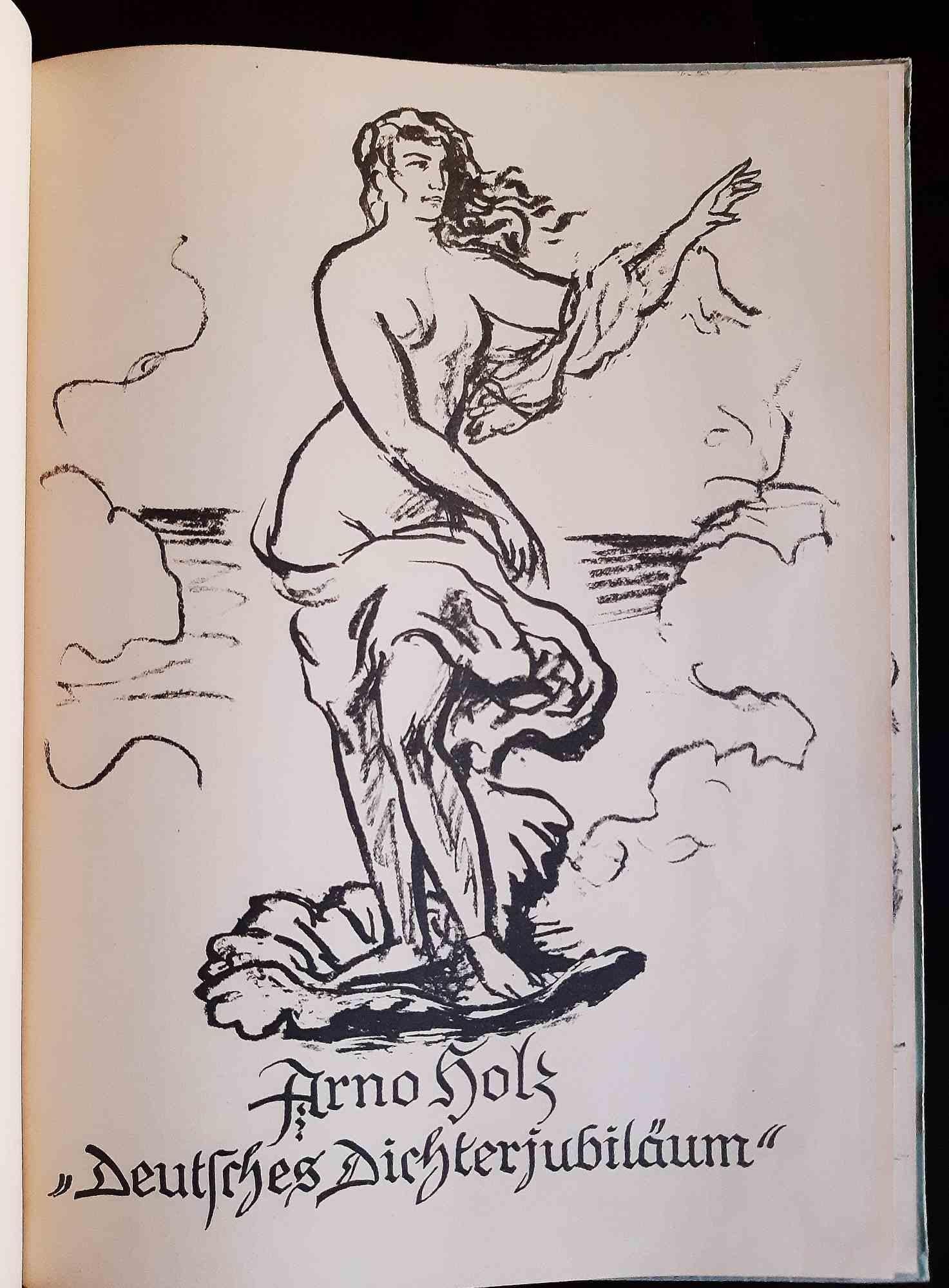 Deutsches Dichterjubilaum - Livre rare illustré par Hans Steiner - 1923 en vente 1
