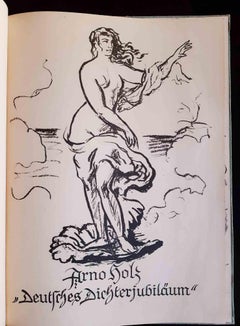 Deutsches Dichterjubilaum - Rare Book Illustrated by Hans Steiner - 1923