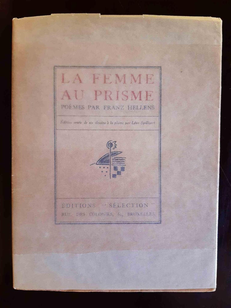 La Femme au Prisme - Rare Book Illustrated by Léon Spilliaert - 1920 For Sale 1