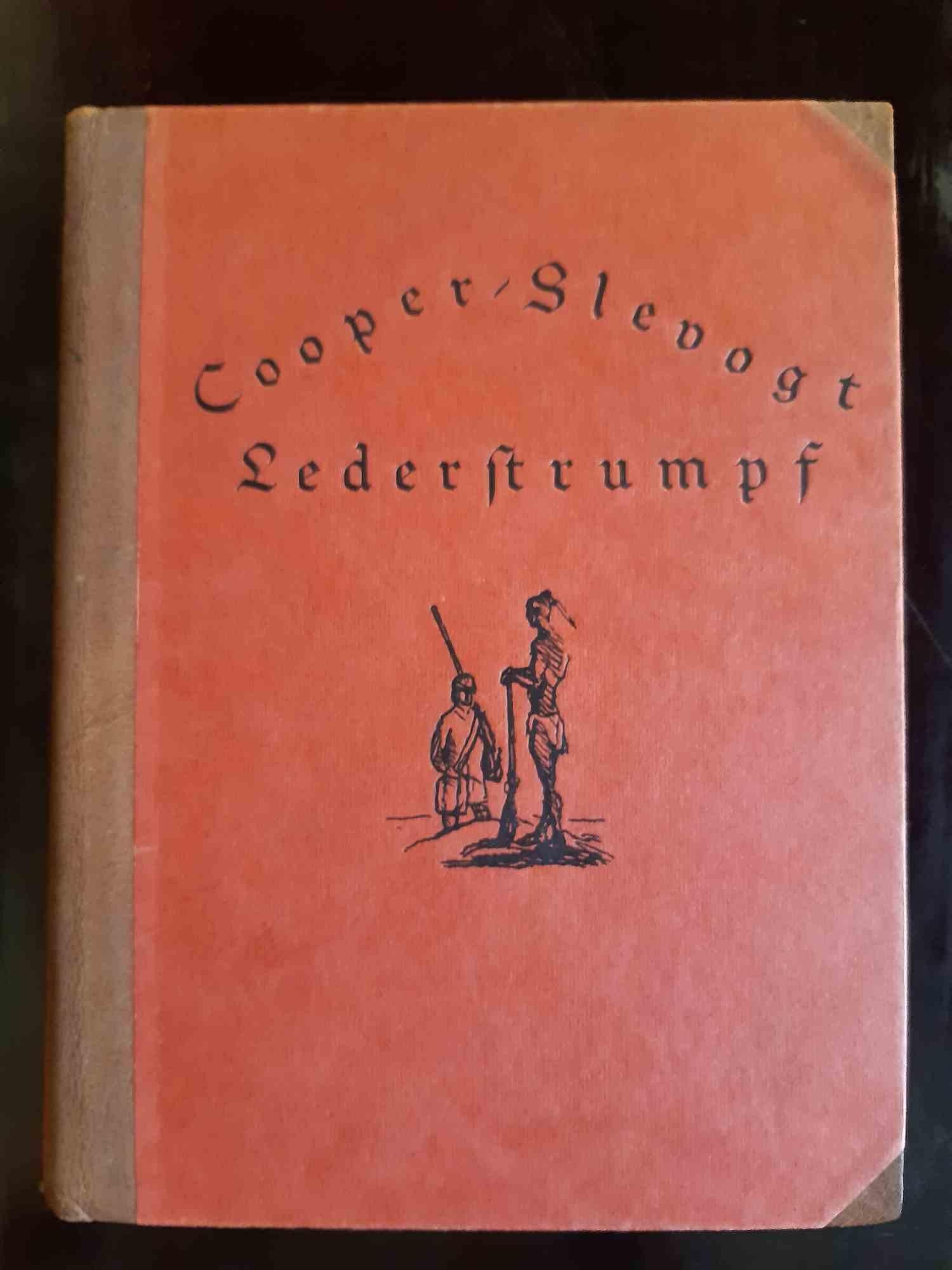 Lederstrumpf - Original Rare Book Illustrated by Max Slevogt - 1928