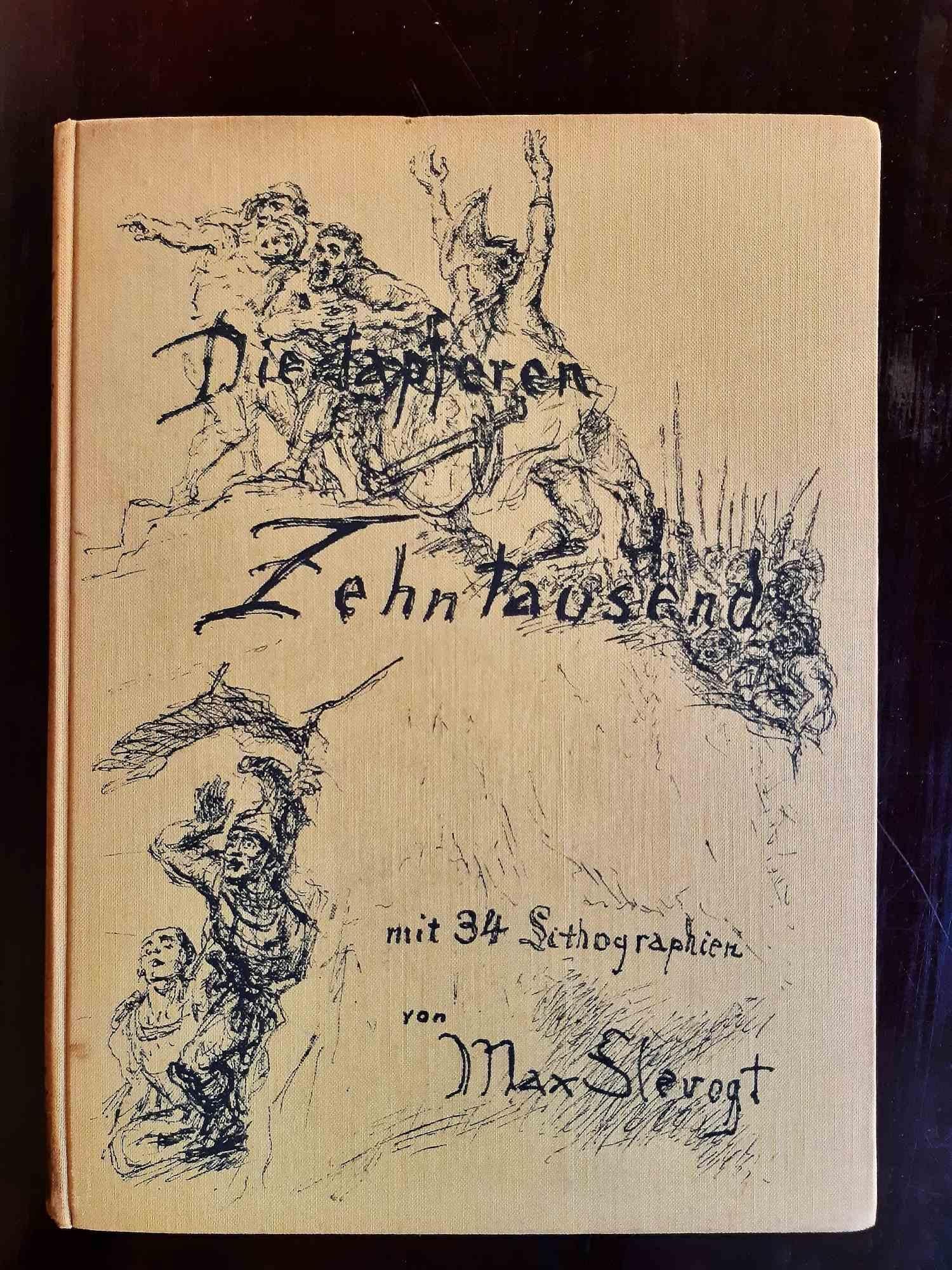 Die Tapferen Zehntausend - Original Rare Book Illustrated by Max Slevogt - 1921 For Sale 1