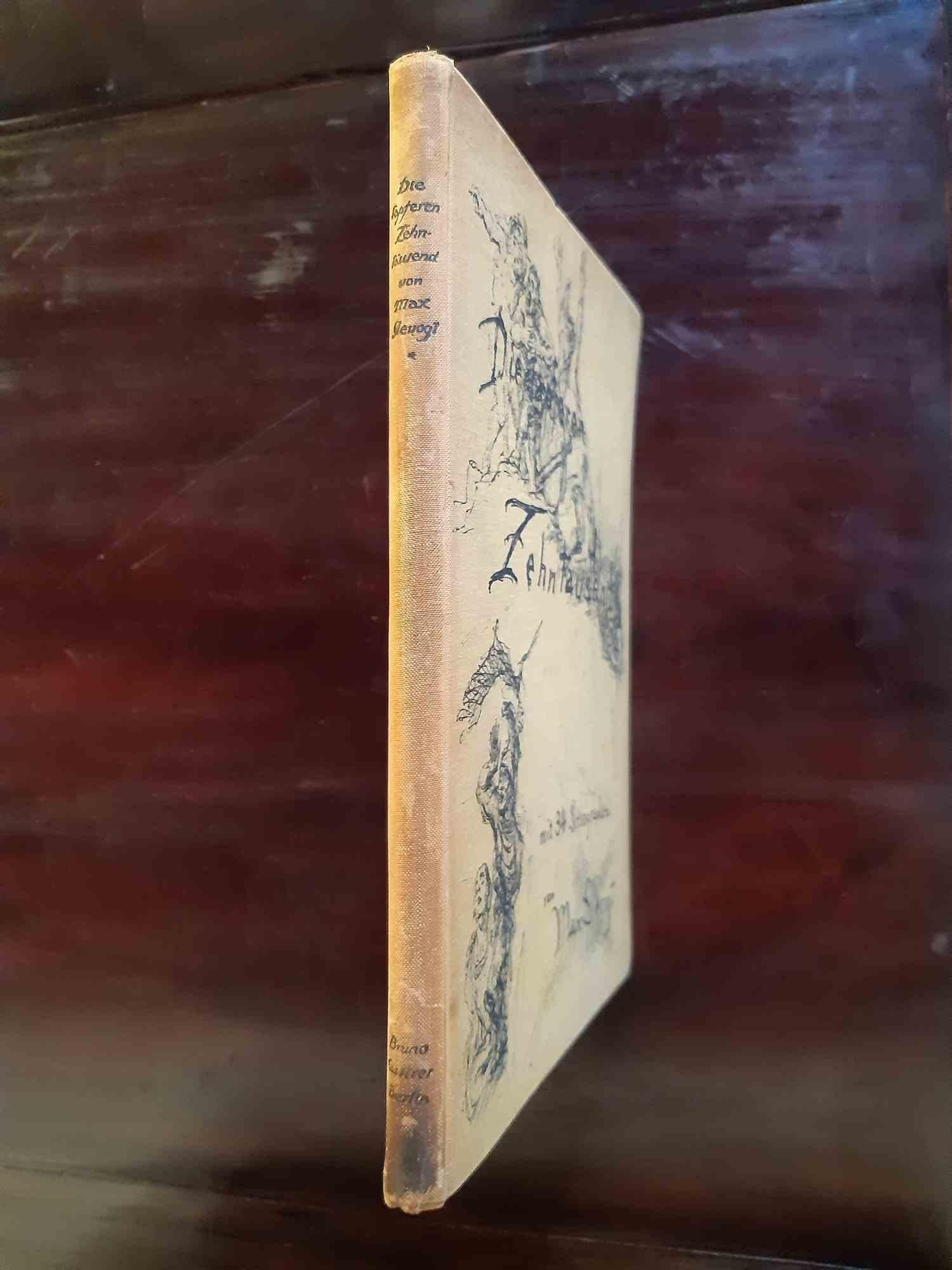 Die Tapferen Zehntausend - Livre original rare illustré par Max Slevogt - 1921 en vente 3