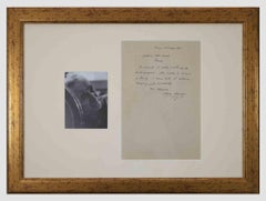 Autograph Letter Signed by Mino Maccari - 1937