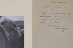 Autograph Letter Signed by Mino Maccari - 1937