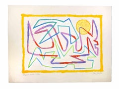 Segnali e Sole - Drawing by Leo Guida - 1988