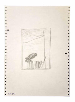 Le oiseau - Dessins de Leo Guida - 1970 