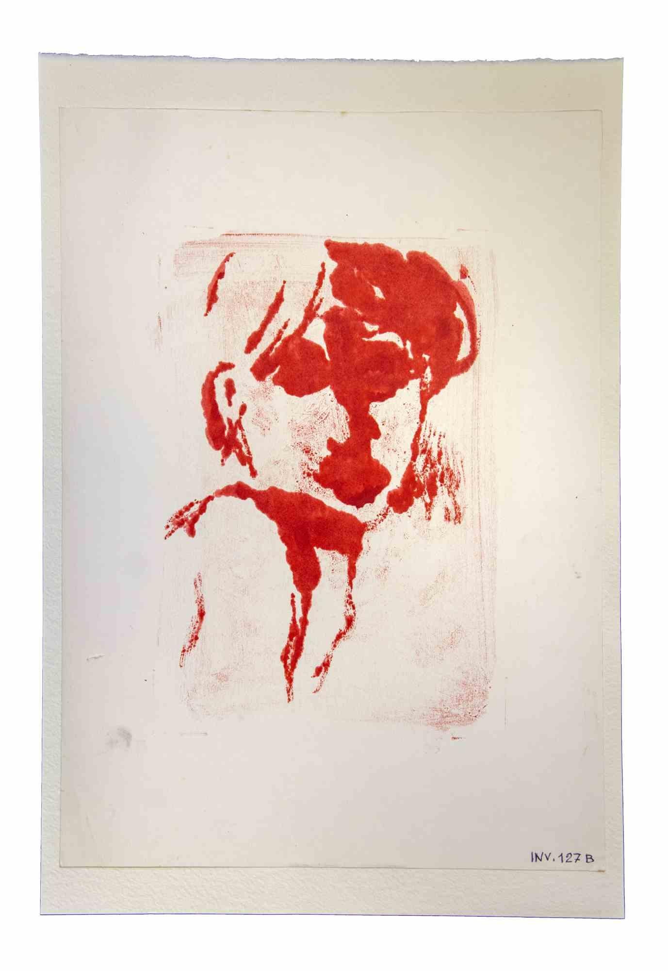Il ritratto è un'opera d'arte originale realizzata negli anni '70 dall'artista italiano contemporaneo  Leo Guida  (1992 - 2017).

Disegni originali in acquerello su carta.

Buone condizioni ma invecchiato.

L'opera d'arte è rappresentata con tratti