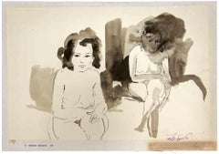 Nudo - Disegno di Leo Guida - 1964