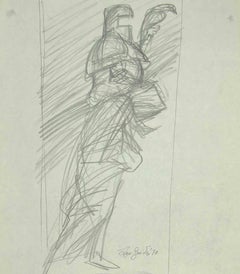 Sketch - Drawing by Leo Guida - 1970