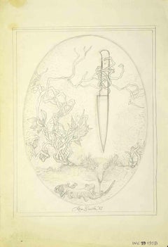Das Messer – Zeichnung von Leo Guida – 1972