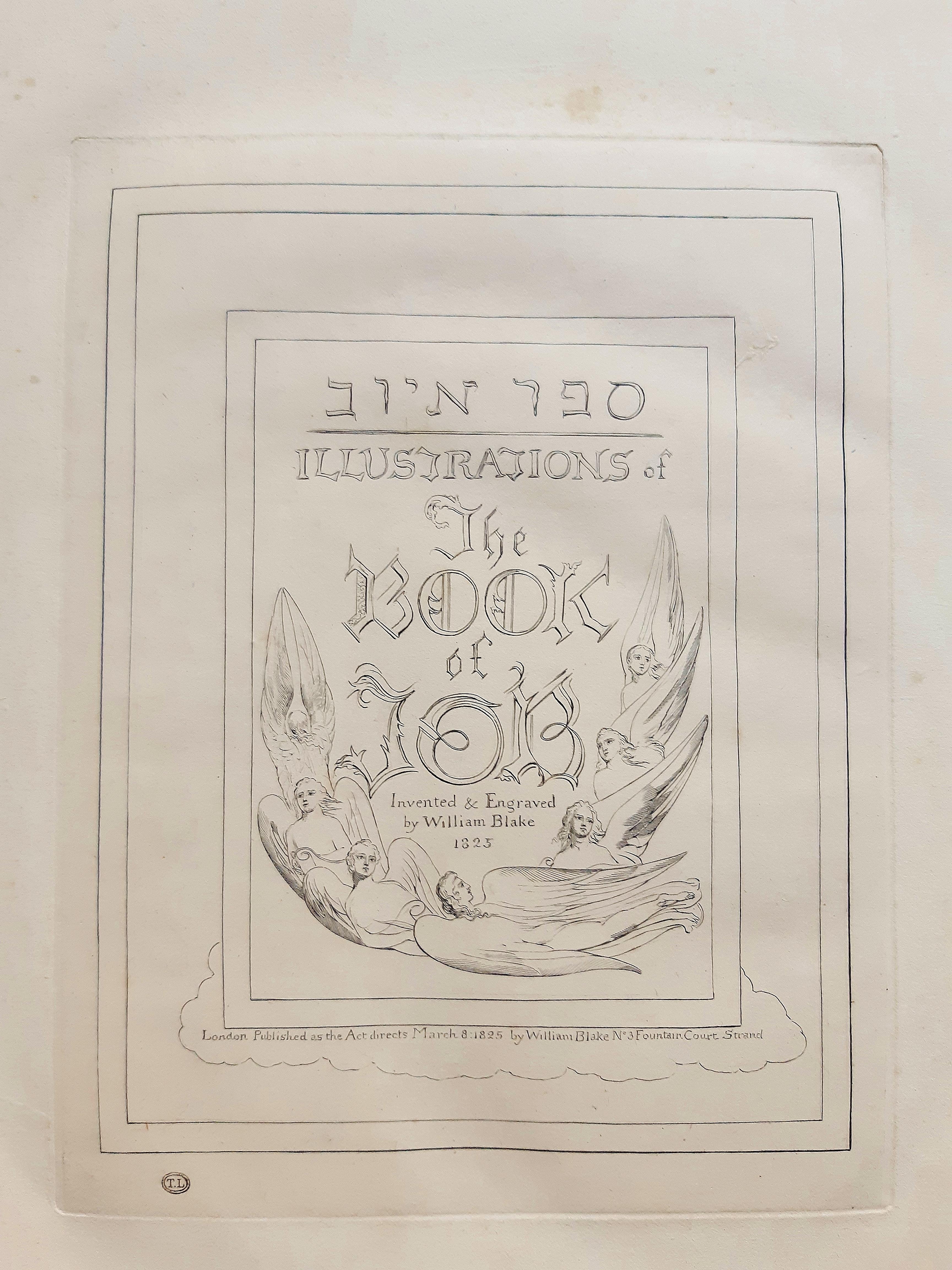 Illustrations of the Book of Job - by William Blake - 1825 (March 1826) 1