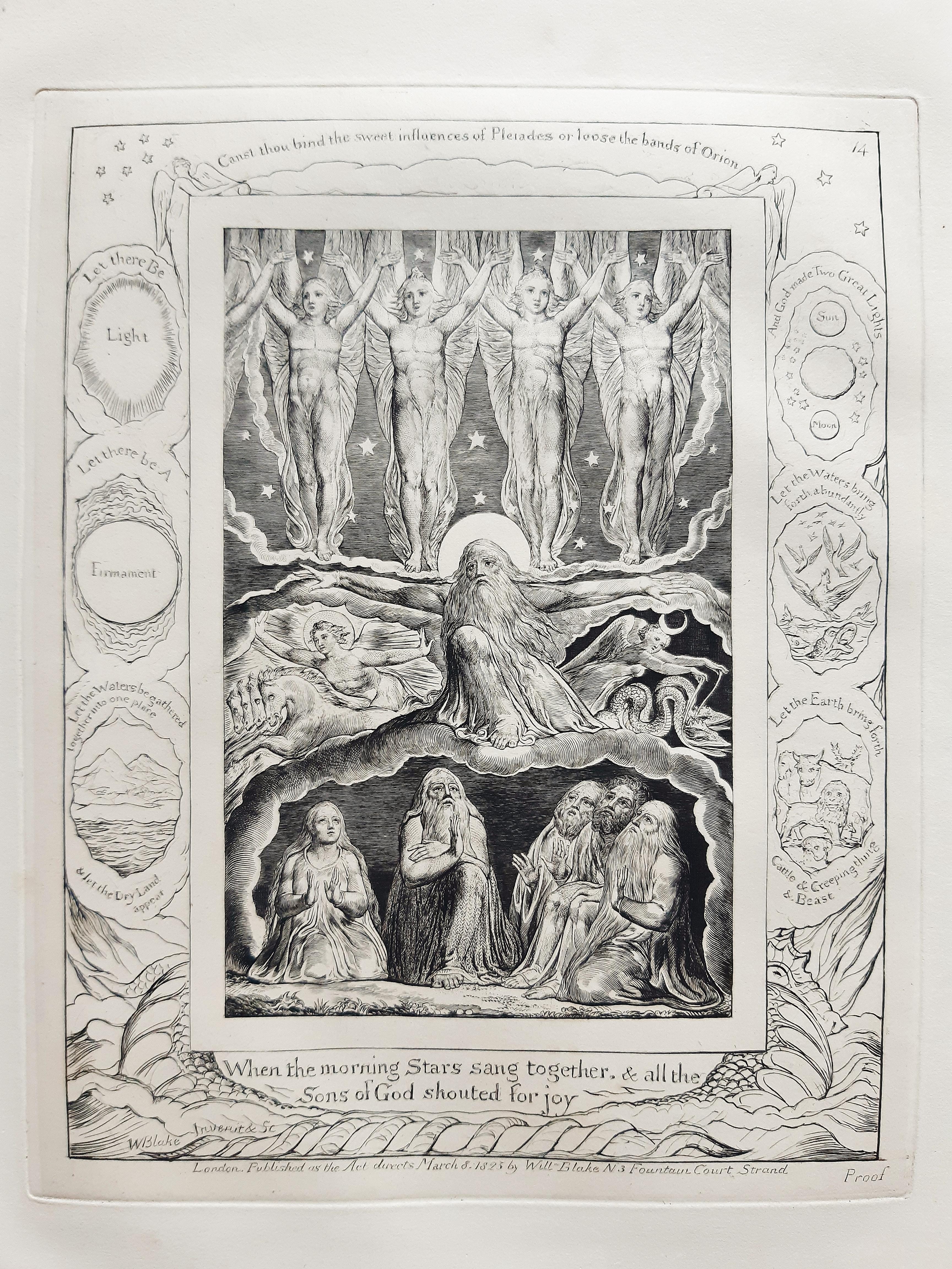 Illustrations of the Book of Job - by William Blake - 1825 (March 1826) 15