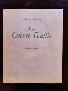 La Chèvre-Feuille - Illustrations by Pablo Picasso and G. Hugnet - 1943