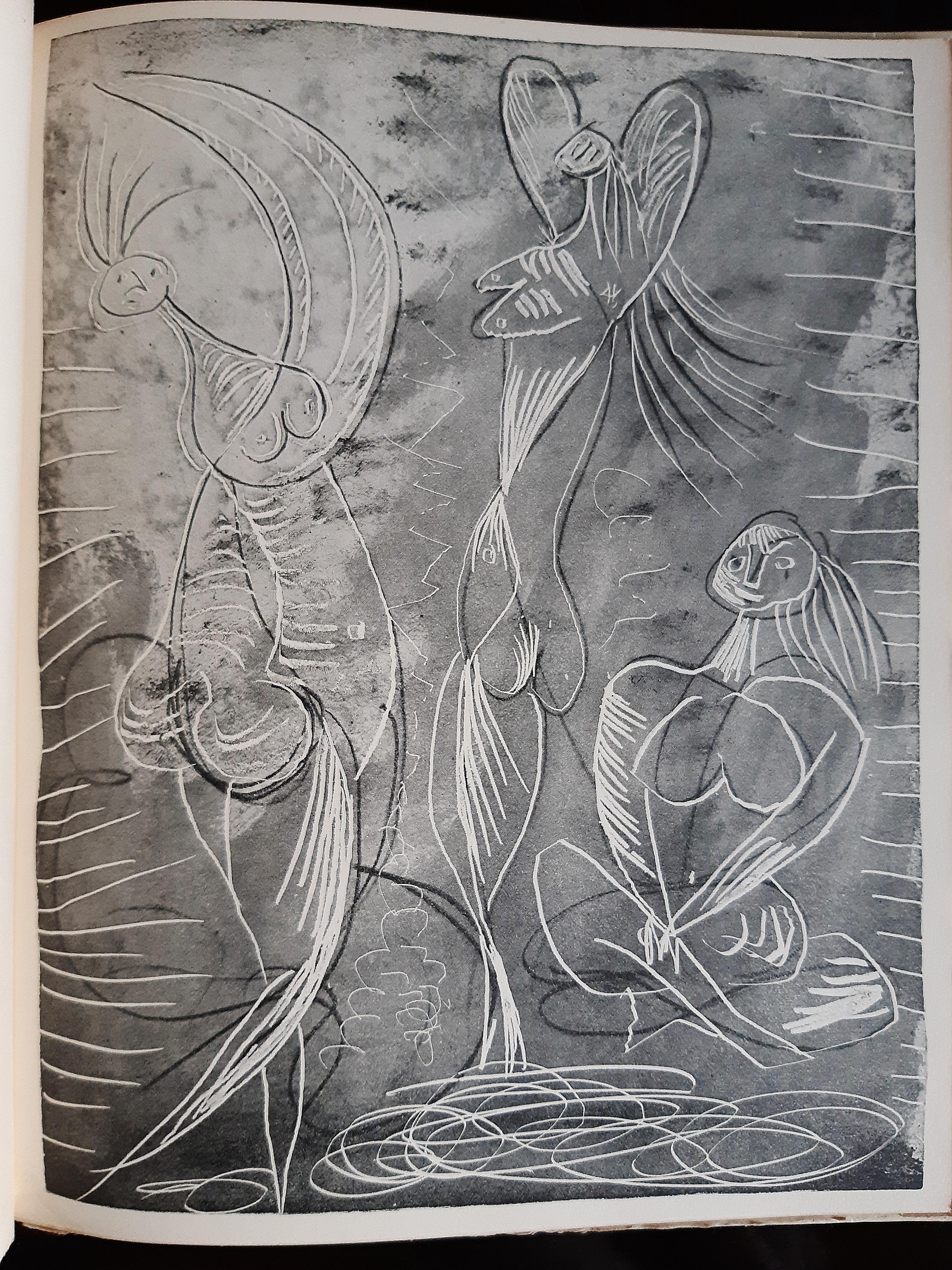 La Chèvre-Feuille - Illustrations by Pablo Picasso and G. Hugnet - 1943 For Sale 4