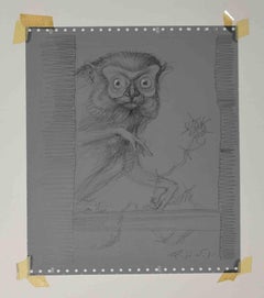 Lemur - Dibujo de Leo Guida - 1971